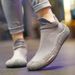 Breathable Knit Barefoot Sock Sneakers, GallonShock Anti-Slip Sole Shoes For Indoor Training & Casual Use_desvips.com