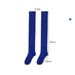 Socks football socks solid color over the knee socks thickened cushioning terry pile socks rugby socks_desvips.com