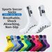 Men's TC Sports Socks Anti-Slip Sweat Wicking Odor Resistant Thickened Towel Soled Soccer Basketball Socks Shock Absorbing_desvips.com