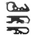 Multifunctional Outdoor Portable Multi-Shaped Keychain Bottle Opener Camping Stainless Steel Creative Tool Card_desvips.com
