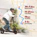 IScooter W5 Foldable Electric Scooter 36V 7.8Ah Battery 350W Motor 25km/h Speed 8.5 Inch Tires Commuter E-scooter_desvips.com