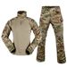 Outdoor Training Tactical G3 Combat Long Sleeve Frog Camouflage Suit Set Men Wear-resistant_desvips.com