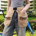 American Style Outdoor Waist Short Apron Printed Unisex Fashion Simple Half Body Makeup Portable Storage Bag_desvips.com