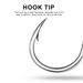 Blood Groove Double Skin Bright Silk Sea Boat Fishing Slow Jigging Iron Plate Hair Lure Fish Hook 2 Pairs_desvips.com