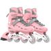 Sway PU Single Flash Adjustable Children's Roller Skates For Boys And Girls, Inline Skates, Detachable_desvips.com