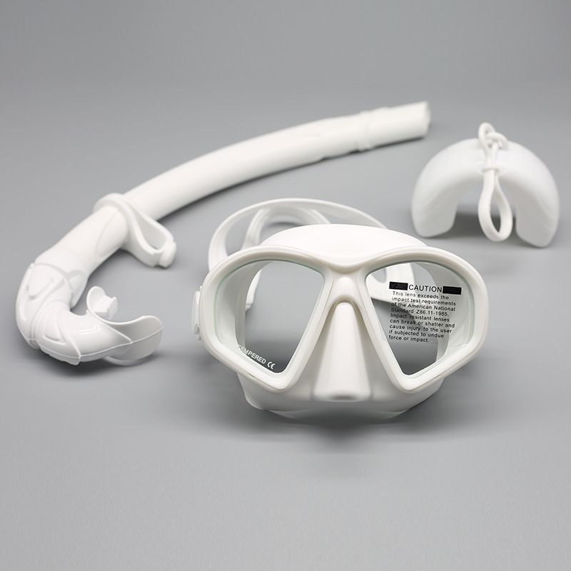 Low-capacity Free-dive Mask Tempered Glass Snorkeling Mask_desvips.com