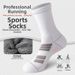 Men's Terry Cloth Bottom Sports Socks Thickened Long Anti-Slip Socks For Running Basketball Badminton Spring Summer_desvips.com