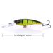 1pc 9cm 8.3g Floating Spinning Lure Saltwater Fishing Lure Realistic Spinning Lure Bass Fishing Wobbler Minnow Fish Lures_desvips.com