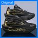 Unisex Sports Fashionable Lace Up Outdoor Anti Slip Training 2026 Spring New Light Thick Soled Running Shoes_desvips.com