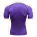 Summer New Men's Short Sleeve T-Shirt Fitness Sweat High Elasticity Comfortable Quick-Dry Tight Shirt_desvips.com