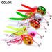 Big Eye Fish Bearded Squid With Double Hooks Luminous Jig Lure Sea Fishing Red Seal Lead Head_desvips.com