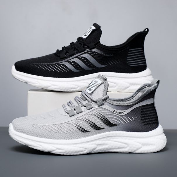 2025 New Korean Style Couple Sneakers Fashion Breathable Running Men And Women Outdoor Trendy Casual Shoes_desvips.com