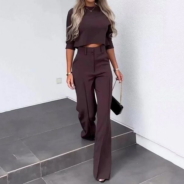 Women's Clothing Fashion casual suit women's two-piece suit women's wear_desvips.com