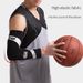 Premium Compression Arm Sleeve For Basketball, Running & Outdoor Sports – Breathable, Anti-Slip & Lightweight Support (Red/Blue/White, M/L/XL)_desvips.com