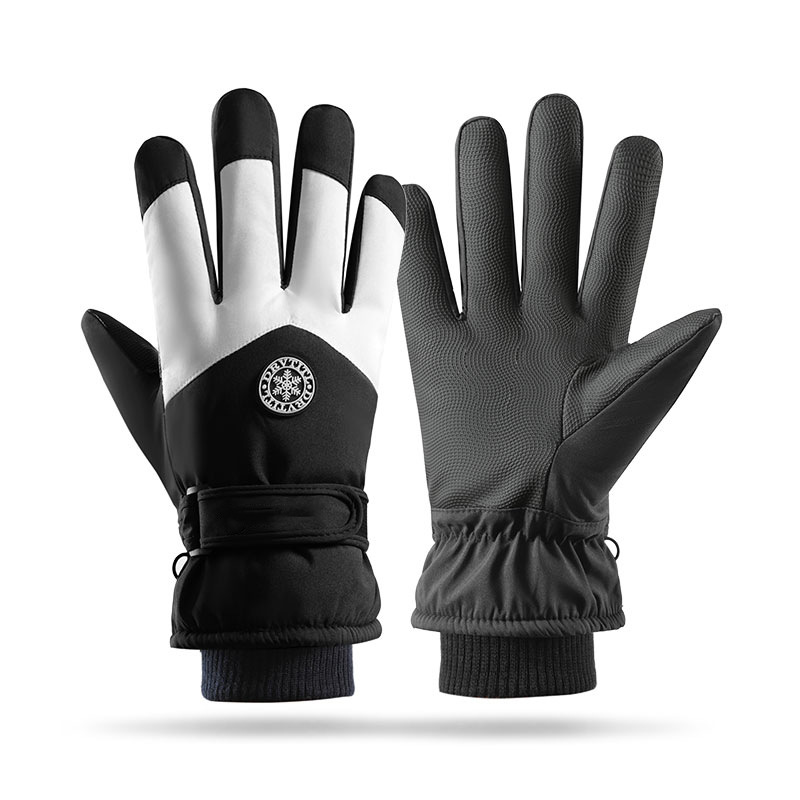 Ski Gloves Are Warm In Winter, Men's And Women's Riding, Thickened Split Fingers, Touch Screen, Mountaineering, Non-slip And Windproof_desvips.com