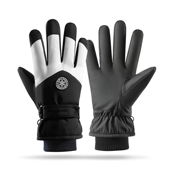 Ski Gloves Are Warm In Winter, Men's And Women's Riding, Thickened Split Fingers, Touch Screen, Mountaineering, Non-slip And Windproof_desvips.com