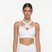 Cross-border Mesh Sports Bra Set Sexy Inner Fitness Cycling Sportswear Pilates Yoga Wear Vest Style_desvips.com