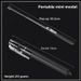 Outdoor Legal Car-Mounted Thick Retractable Security Solid Baton Automatic Spring Telescopic Three-Section Stick_desvips.com