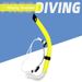 Adult Front-Mounted Mid-Mounted Snorkel Tube For Snorkeling And Swimming Team Training, Freestyle Breathing Wet Tube,_desvips.com