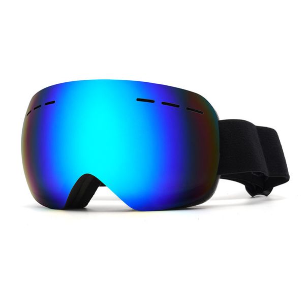 Spherical Ski Goggles With Double-Layer Anti-Fog Lens, HD Wide Vision For Outdoor Snow Sports, Windproof Protective Eyewear, Compatible With Glasses_desvips.com