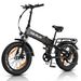 VARUN S20-2 Folding Electric Bike Full Suspension 20Inch With 48V 13Ah Battery_desvips.com