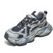 2026 Fashion Sneakers Youth/Men Leather Cover + Mesh Low Top Lace-Up Breathable Thick Sole Heighten Non-Slip Wear-Resistant Running Shoes 39-44_desvips.com