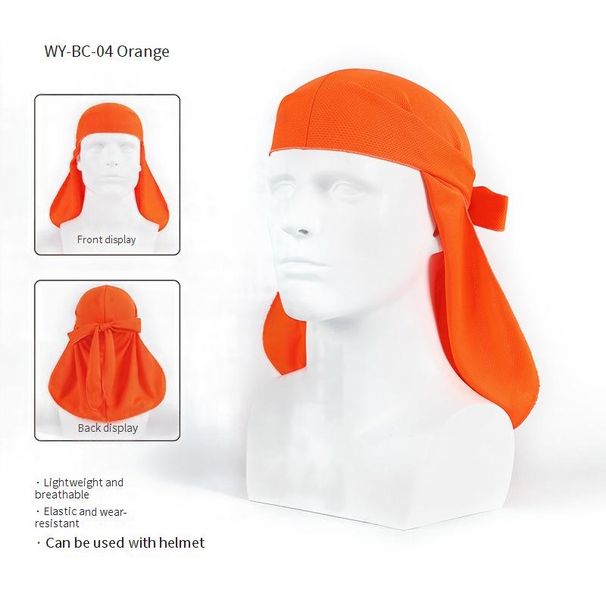 Breathable Quick-Dry Cycling Headband Scarf - Moisture-Wicking Long Tail Sports Bandana For Running, Hiking & Outdoor Activities_desvips.com