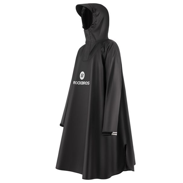 ROCKBROS Raincoat Waterproof Rain Cape Rain Jacket Rain Protection Parka Unisex_desvips.com
