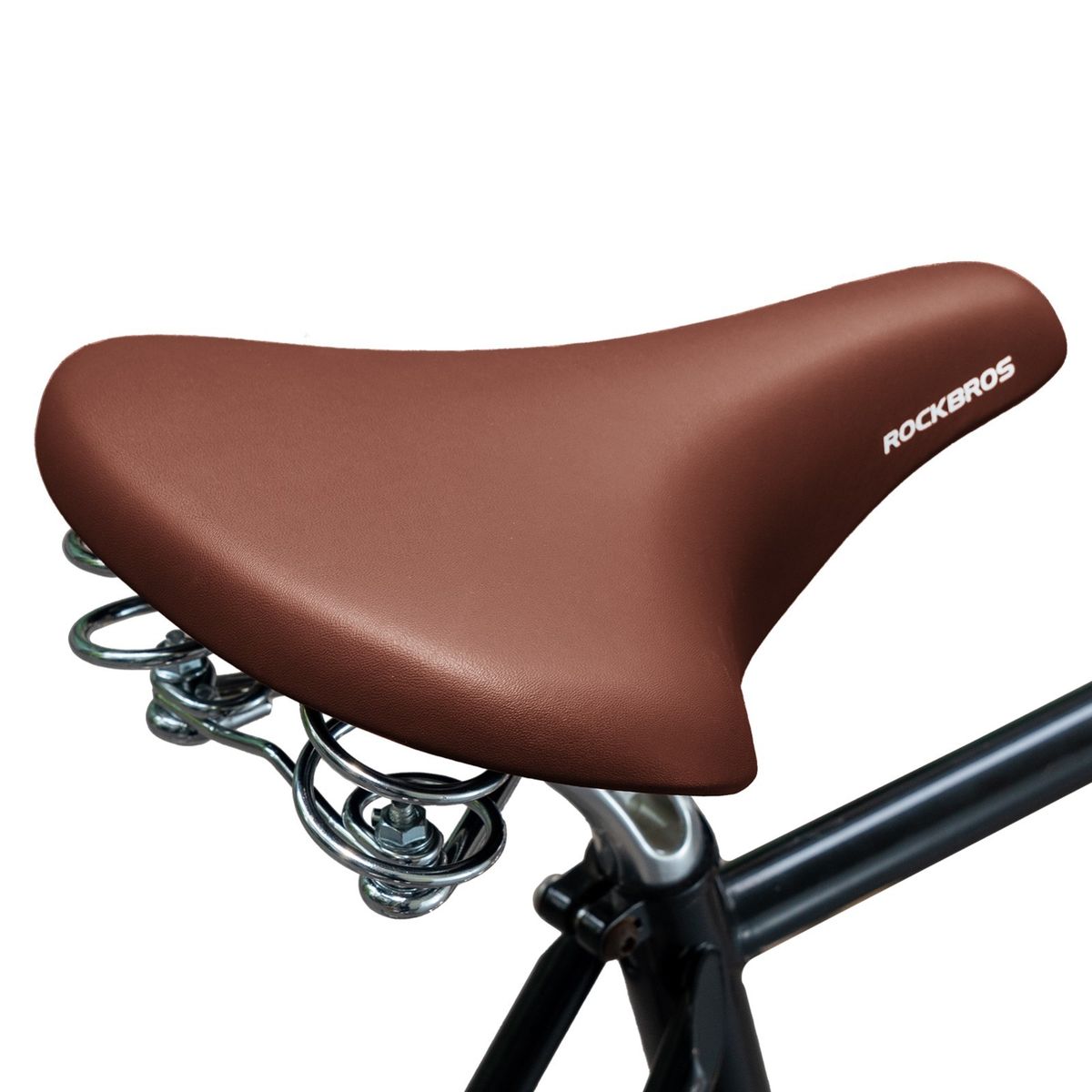 ROCKBROS Bicycle Saddle Comfortable Ergonomic Water-Repellent Road Bike Saddle Brown_desvips.com