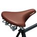 ROCKBROS Bicycle Saddle Comfortable Ergonomic Water-Repellent Road Bike Saddle Brown_desvips.com