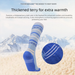 Wool Ski For Women, Long Tube Outdoor Thickened Towel Bottom Sports Socks, Warm And Sweat-Absorbing Socks_desvips.com