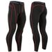 Men's Athletic Compression Leggings High Elasticity Quick Drying Long Pants Suitable For Running Training Basketball Fitness_desvips.com