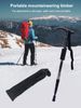 Lightweight 4-Section Folding Trekking Pole Portable Telescopic Hiking Stick For Camping Climbing Outdoor Walking_desvips.com