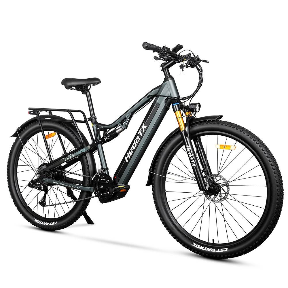 Heda TX TX19 Electric Mountain Bike,48V 19.2Ah Battery, 27-Speed_desvips.com
