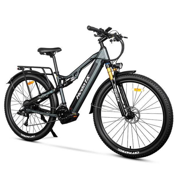 Heda TX TX19 Electric Mountain Bike,48V 19.2Ah Battery, 27-Speed_desvips.com