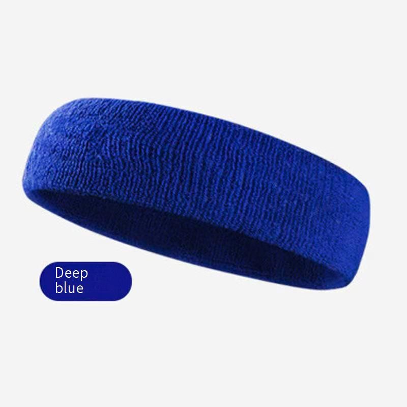 Breathable Sweat-Wicking Headband For Sports & Fitness – Moisture-Absorbent Knit Towel Head Wrap For Running, Yoga, Basketball & Workouts_desvips.com