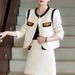 Women's Clothing New color small fragrance blouse blouse loose fashion temperament elegant all-match skirt _desvips.com