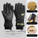 Ski For Men And Women, Winter Fleece-Lined Thickened Outdoor Cold-Proof Warm Windproof Waterproof Touchscreen Couple_desvips.com