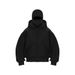 2026 Fashion Zip-Up Hoodies Women/Men Polyester Long Sleeve Loose Flocking Double-Layered Hooded Zipper Sweatshirts_desvips.com