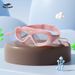 Children's Waterproof Anti-Fog Large Frame Diving Goggles Boys And Girls Professional One-Piece Earplugs Silicone HD_desvips.com