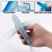 Flying Fish Rig Soft Plastic Lure Swimbait Glide Bait Trolling PVC Fork Tail For Saltwater Long Casting Mahi-Mahi Tuna Wahoo_desvips.com