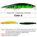 Fishing Floating Minnow Bionic 10 Colors Plastic Hard 8.5G 10CM Lure Bait_desvips.com