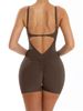 European And American Peach Butt Lifting Tight Yoga Suit For Women Nude Quick-drying Sports Beauty Back Fitness Suit Short Set_desvips.com