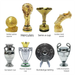 Football, Champions Premier League, European World Cup, Ballon D'Or, Golden Boot Award, La Liga Mini Trophy, Decorative_desvips.com