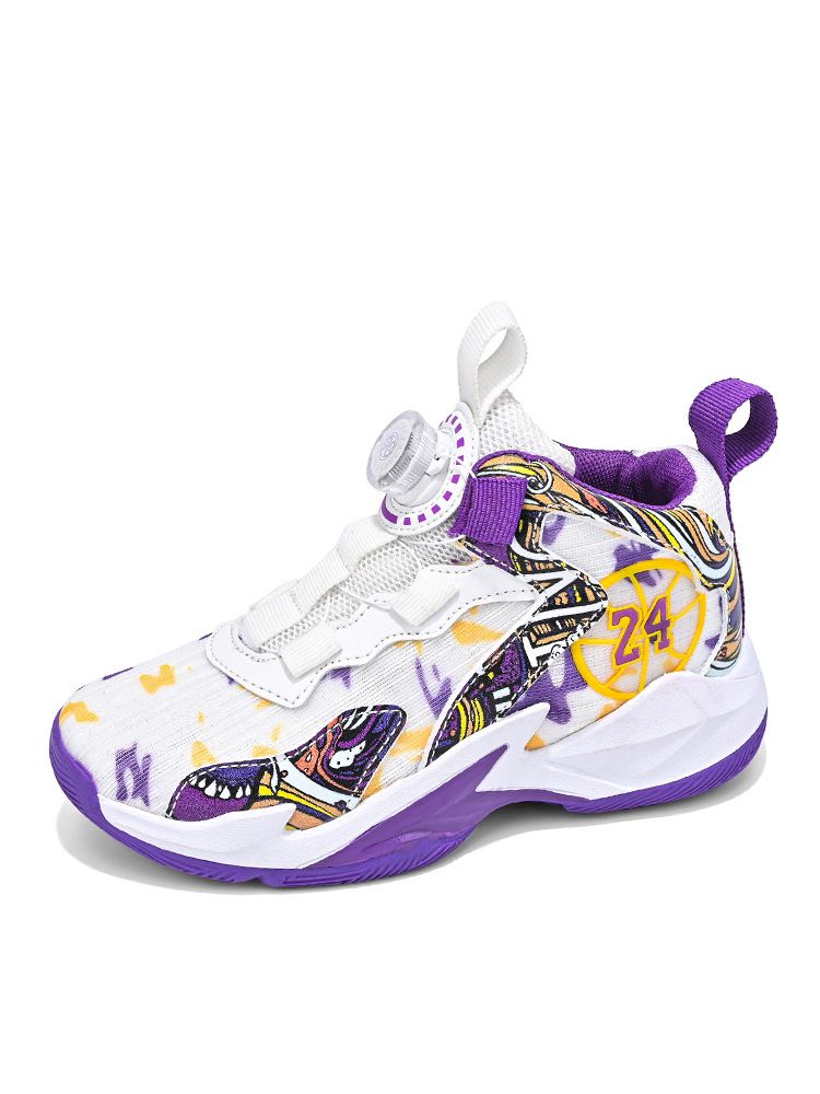 Boys' From Jinjiang For Spring, Autumn, Summer, Children's Basketball 2025 New Model, Student Sports With Rotating Knob,_desvips.com