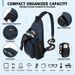 Portable Travel Bag, Outdoor Sports Student Backpack, Small Size, Lightweight, Multi-functional, Durable, Suitable_desvips.com