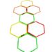 Football Equipment Sports Agility Circle Children's Hexagonal Basketball Training Obstacle Object Energy Ring_desvips.com