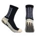 Football & Yoga Socks With 6-Point Silicon Grip - Thick Terry Cushion, Moisture-Wicking & Anti-Odor For Men/Women_desvips.com