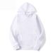 Men's And Women's Solid Color Fleece Hooded Sweatshirt Blank Embroidery Cultural Shirt For Making Hoodies_desvips.com