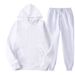 26 Colors Solid Color Unisex Casual Sports Sweatshirt And Pants Set_desvips.com